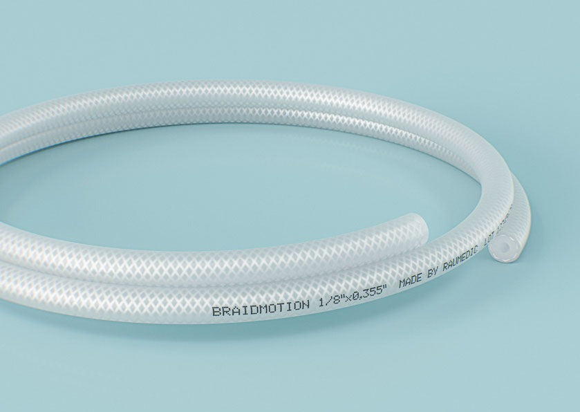 BRAIDMOTION Braided Silicone Tubing