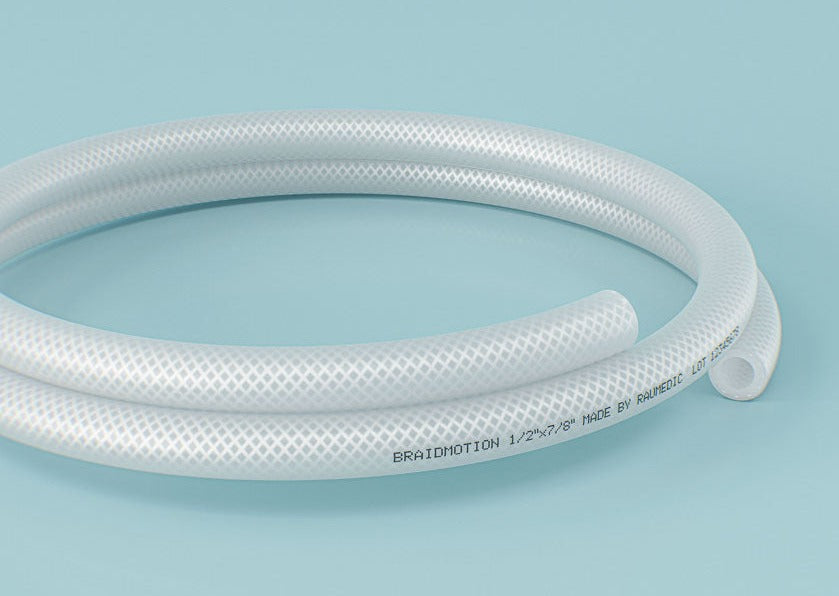 BRAIDMOTION Braided Silicone Tubing