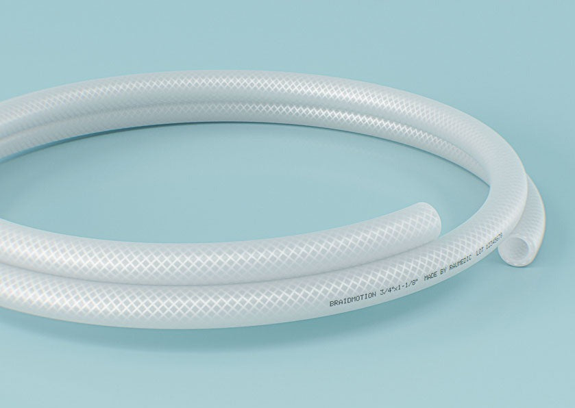 BRAIDMOTION Braided Silicone Tubing