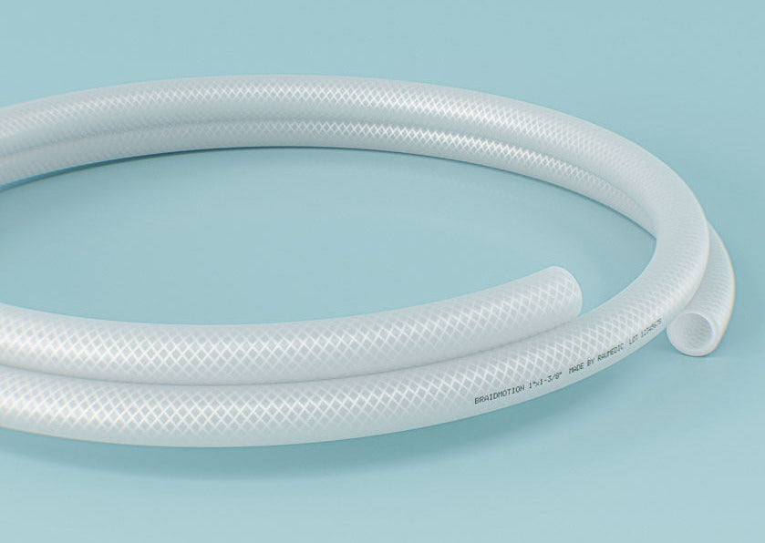 BRAIDMOTION Braided Silicone Tubing